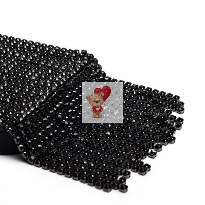 Чехол-накладка для Apple iPhone 16 кристальный водопад (титановый черный) - PC095 POSH SHINE