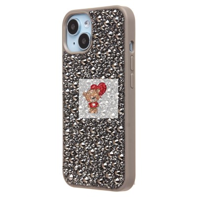 Чехол-накладка для Apple iPhone 13 капли дождя (титановый серый) - PC096 POSH SHINE