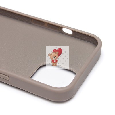 Чехол-накладка для Apple iPhone 13 капли дождя (титановый серый) - PC096 POSH SHINE