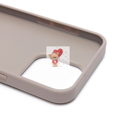 Чехол-накладка для Apple iPhone 15 Pro Max капли дождя (титановый серый) - PC096 POSH SHINE