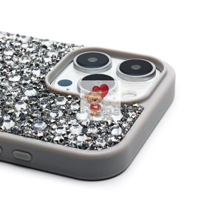 Чехол-накладка для Apple iPhone 16 Pro Max капли дождя (белый) - PC096 POSH SHINE