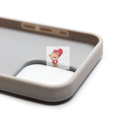 Чехол-накладка для Apple iPhone 16 Pro Max капли дождя (белый) - PC096 POSH SHINE