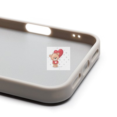 Чехол-накладка для Apple iPhone 16 Pro Max капли дождя (белый) - PC096 POSH SHINE