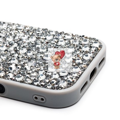 Чехол-накладка для Apple iPhone 16 Pro капли дождя (белый) - PC096 POSH SHINE