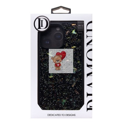 Чехол-накладка для Apple iPhone 15 Pro Max (черный) - PC097 POSH SHINE Чехол-накладка для Apple iPhone 15 Pro Max (черный) - PC097 POSH SHINE