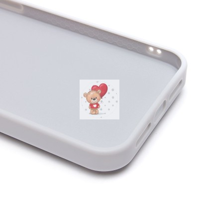 Чехол-накладка для Apple iPhone 15 Pro Max (белый) - PC097 POSH SHINE Чехол-накладка для Apple iPhone 15 Pro Max (белый) - PC097 POSH SHINE