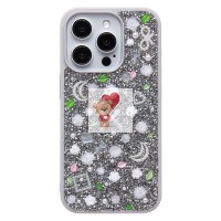 Чехол-накладка для Apple iPhone 15 Pro (белый) - PC097 POSH SHINE