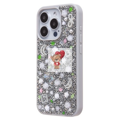 Чехол-накладка для Apple iPhone 15 Pro (белый) - PC097 POSH SHINE