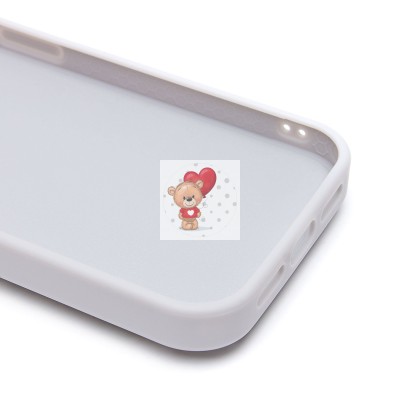 Чехол-накладка для Apple iPhone 15 Pro (белый) - PC097 POSH SHINE