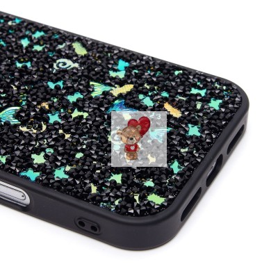 Чехол-накладка для Apple iPhone 16 Pro Max (черный) - PC097 POSH SHINE