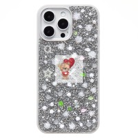 Чехол-накладка для Apple iPhone 16 Pro Max (белый) - PC097 POSH SHINE