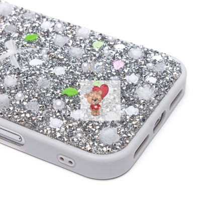 Чехол-накладка для Apple iPhone 16 Pro Max (белый) - PC097 POSH SHINE