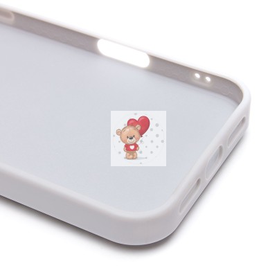 Чехол-накладка для Apple iPhone 16 Pro Max (белый) - PC097 POSH SHINE