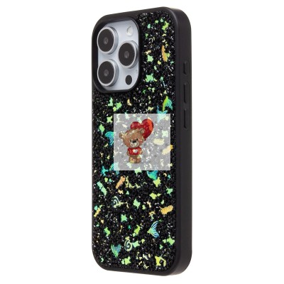 Чехол-накладка для Apple iPhone 16 Pro (черный) - PC097 POSH SHINE