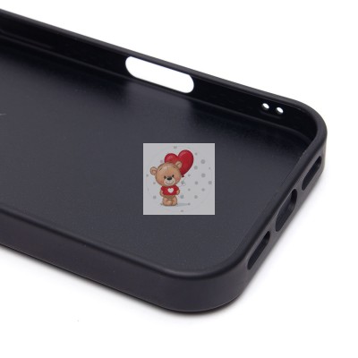 Чехол-накладка для Apple iPhone 16 Pro (черный) - PC097 POSH SHINE