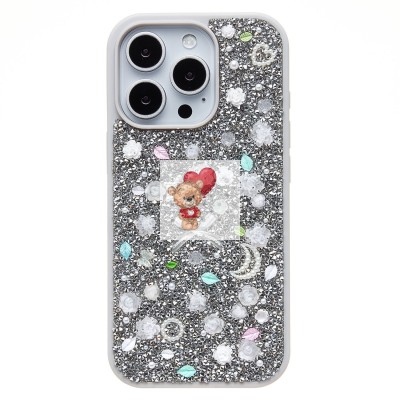 Чехол-накладка для Apple iPhone 16 Pro (белый) - PC097 POSH SHINE Чехол-накладка для Apple iPhone 16 Pro (белый) - PC097 POSH SHINE