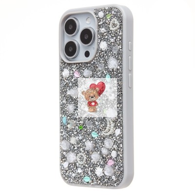 Чехол-накладка для Apple iPhone 16 Pro (белый) - PC097 POSH SHINE