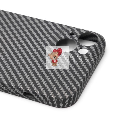 Чехол-накладка для Apple iPhone 14 Plus (серый) - PC322