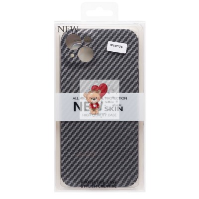 Чехол-накладка для Apple iPhone 14 Plus (серый) - PC322