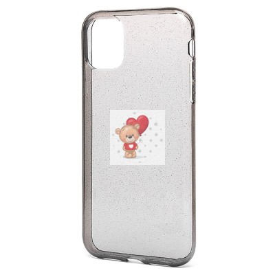 Чехол-накладка для Apple iPhone 11 (черный) - SC123