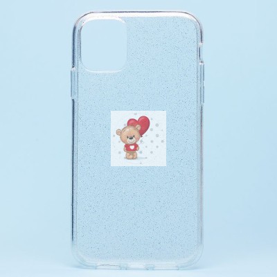 Чехол-накладка для Apple iPhone 11 (белый) - SC123 Чехол-накладка для Apple iPhone 11 (белый) - SC123