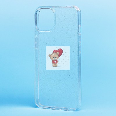 Чехол-накладка для Apple iPhone 13 (белый) - SC123 Чехол-накладка для Apple iPhone 13 (белый) - SC123