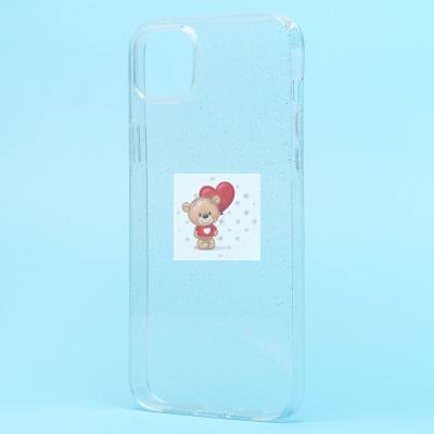 Чехол-накладка для Apple iPhone 14 Plus (белый) - SC123 Чехол-накладка для Apple iPhone 14 Plus (белый) - SC123