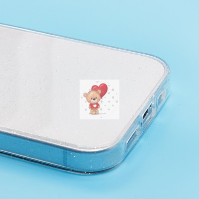 Чехол-накладка для Apple iPhone 15 Pro (белый) - SC123