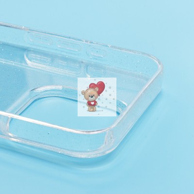 Чехол-накладка для Apple iPhone 15 Pro (белый) - SC123