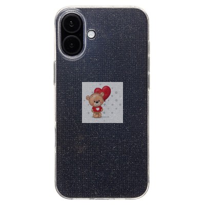 Чехол-накладка для Apple iPhone 16 Plus (прозрачный) - SC123