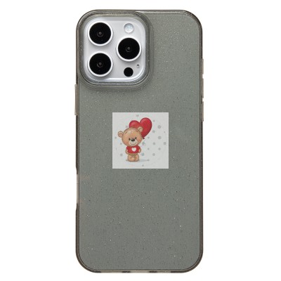 Чехол-накладка для Apple iPhone 16 Pro Max (черный) - SC123