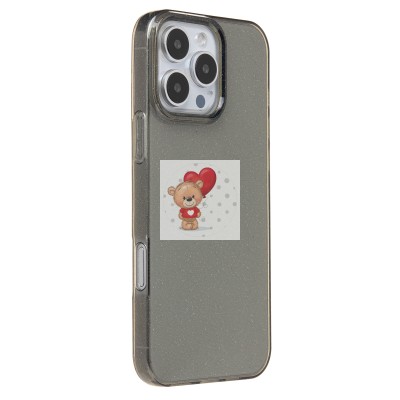 Чехол-накладка для Apple iPhone 16 Pro Max (черный) - SC123