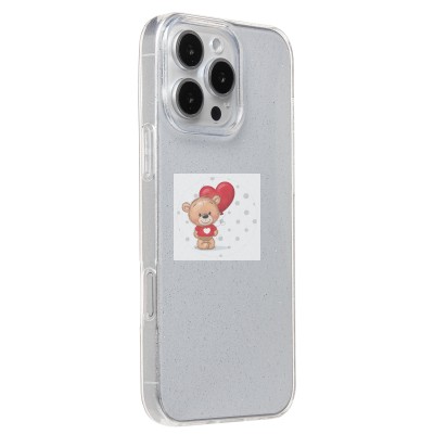 Чехол-накладка для Apple iPhone 16 Pro Max (прозрачный) - SC123