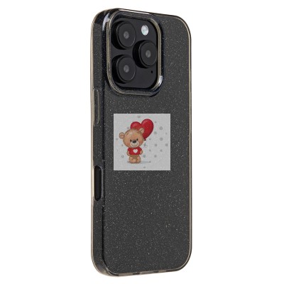 Чехол-накладка для Apple iPhone 16 Pro (черный) - SC123