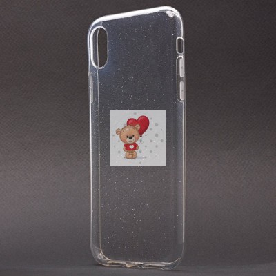 Чехол-накладка для Apple iPhone XR (белый) - SC123