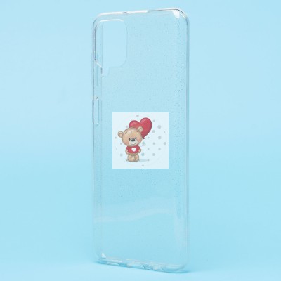 Чехол-накладка для Samsung A125 Galaxy A12 (белый) - SC123