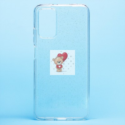 Чехол-накладка для Xiaomi Poco M3 (белый) - SC123