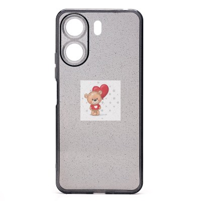 Чехол-накладка для Xiaomi Poco C65 (черный) - SC123 Чехол-накладка для Xiaomi Poco C65 (черный) - SC123