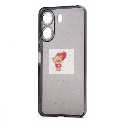 Чехол-накладка для  Xiaomi Poco C65 (черный) - SC123