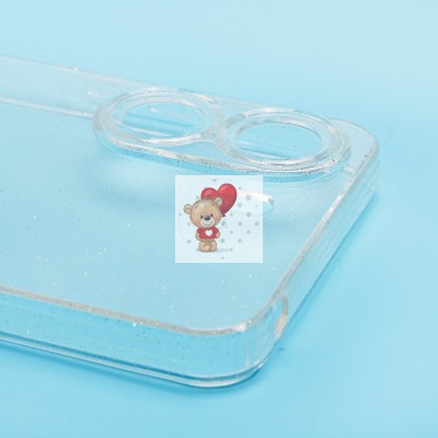 Чехол-накладка для Xiaomi  Poco C65 (белый) - SC123