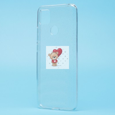 Чехол-накладка для Xiaomi Redmi 9C (белый) - SC123