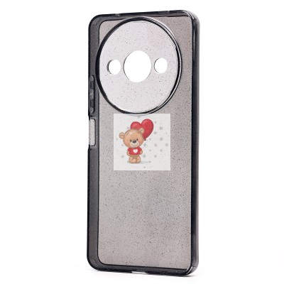 Чехол-накладка для Xiaomi Poco C61 (черный) - SC123 Чехол-накладка для Xiaomi Poco C61 (черный) - SC123