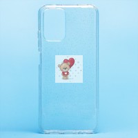 Чехол-накладка для Xiaomi Redmi Note 10 (белый) - SC123