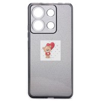 Чехол-накладка для Xiaomi Redmi Note 13 4G (черный) - SC123 Чехол-накладка для Xiaomi Redmi Note 13 4G (черный) - SC123