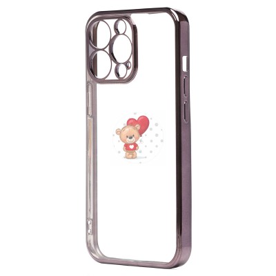 Чехол-накладка для Apple iPhone 13 Pro - (001) (черный) - SC215