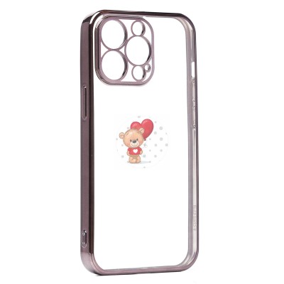 Чехол-накладка для Apple iPhone 13 Pro - (001) (черный) - SC215