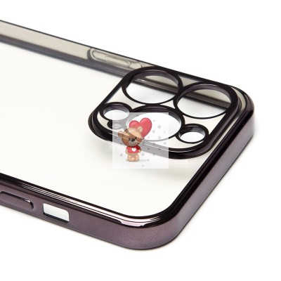 Чехол-накладка для Apple iPhone 13 Pro - (001) (черный) - SC215