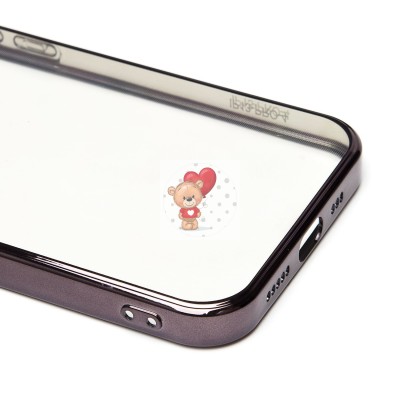 Чехол-накладка для Apple iPhone 13 Pro - (001) (черный) - SC215