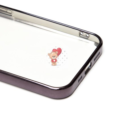 Чехол-накладка для Apple iPhone 13 Pro - (001) (черный) - SC215