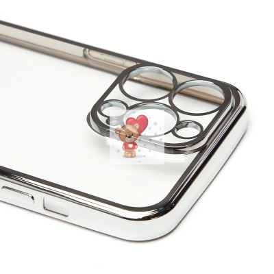 Чехол-накладка для Apple iPhone 13 Pro - (005) (серебяный) - SC215